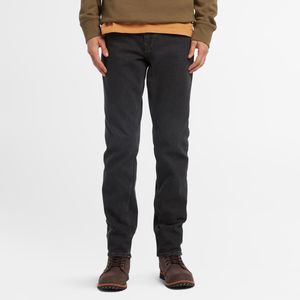 Pantalon Timberland Hombre Washed Black Denim Negro