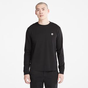 Remera Timberland Hombre Dun-River color Negro
