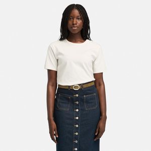 Remera Timberland Mujer Dunstan Blanco