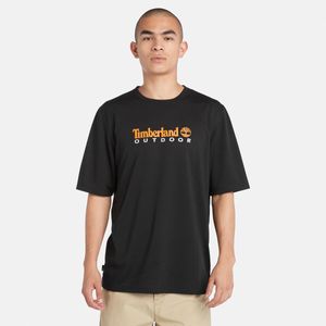 Remera Timberland Hombre Anti-UV Negro