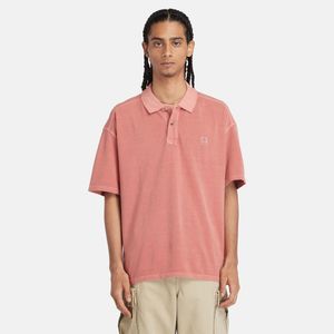 Polo Timberland Hombre Garment Dye Rosa
