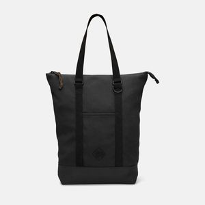 Mochila Timberland Mujer Lona y Cuero Negro