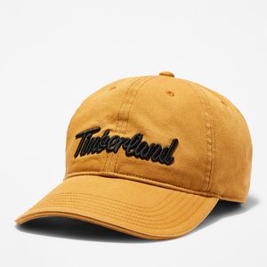 Kepi Timberland Hombre Logo Bordado Naranja