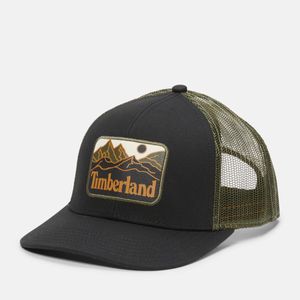 Kepi Timberland Hombre Mountain Line Patch Negro