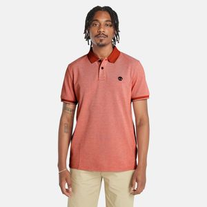 Polo Timberland Hombre Oxford Pique Coral