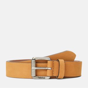 Cinto Timberland Hombre 35mm Washed Nubuck Marron Claro