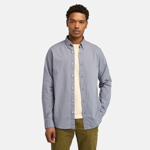 Camisa Timberland Hombre Poplin Shirt Celeste