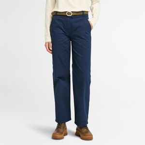Pantalon Chino Timberland Mujer Azul