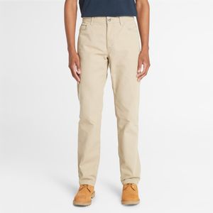 Jeans Timberland Hombre Canvas de 5 bolsillos Beige