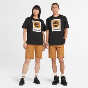 Remera Timberland Hombre Colored Negro