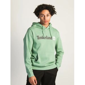 Sudadera Timberland Hombre Linear Logo Verde