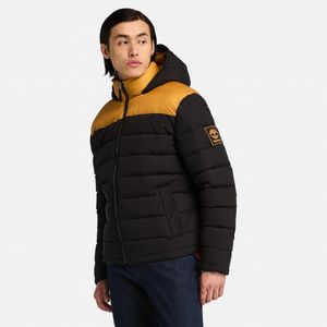 Campera Timberland Hombre Heavy Puffer Negro