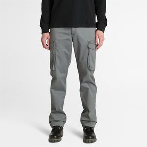 Pantalon Cargo Timberland Hombre Sarga Gris