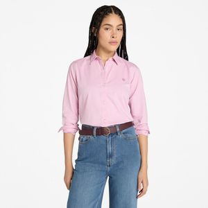 Camisa Timberland Mujer Oxford Rosa