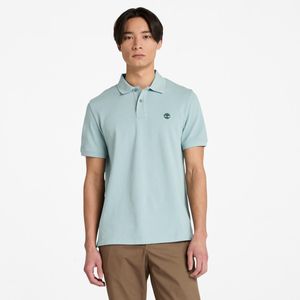 Polo Timberland Hombre Oyster River Pique Celeste